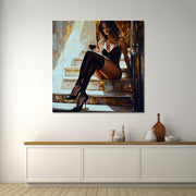 Mooie sexy vrouw