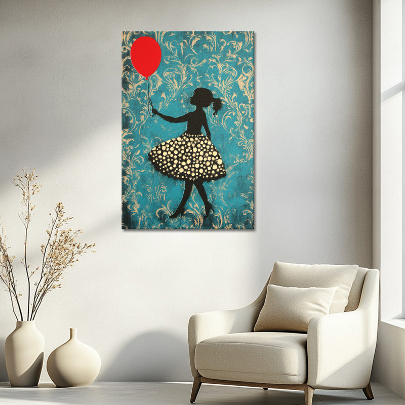 Mädchen mit Ballon