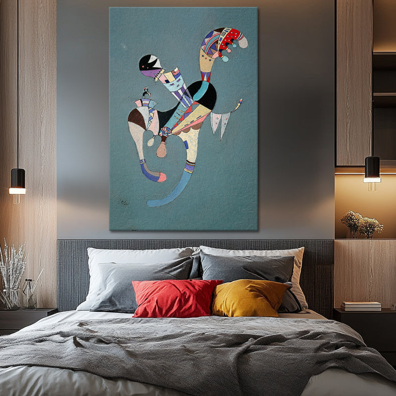 Eine schwebende Figur – Kandinsky