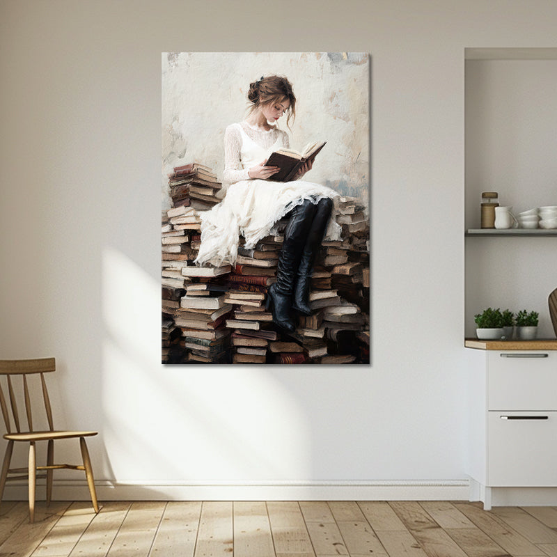 Mädchen beim Lesen II