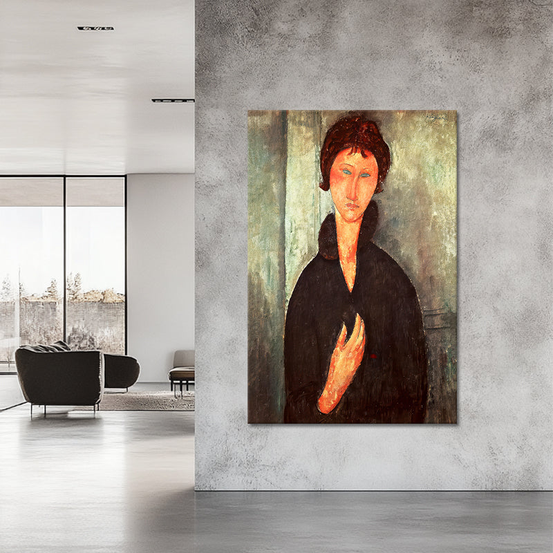 Femme aux yeux bleus - Amedeo Modigliani