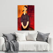 Porträt von Paulette Jourdain - Amedeo Modigliani
