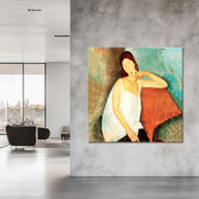 Porträt der Jeanne Hébuterne - Amedeo Modigliani