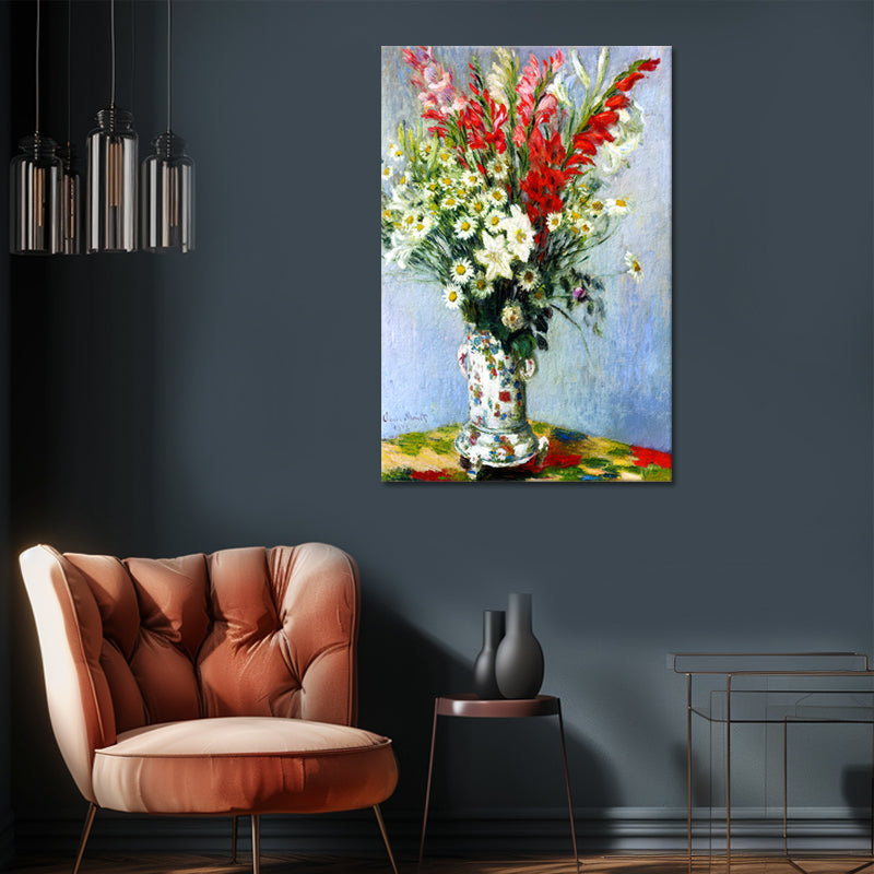 Bouquet of Gadiolas - Monet