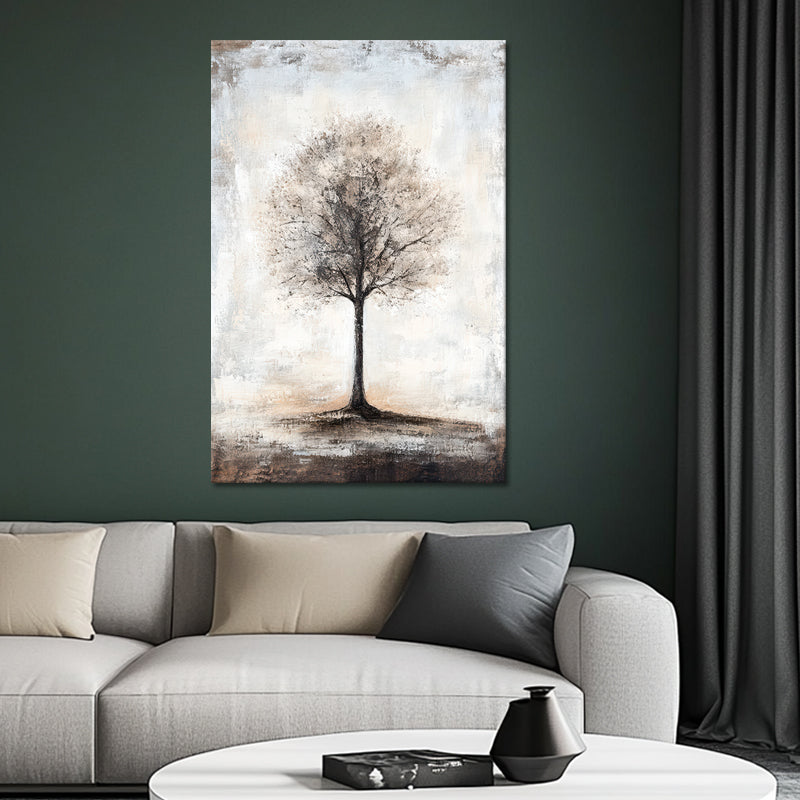 Een boom schilderij