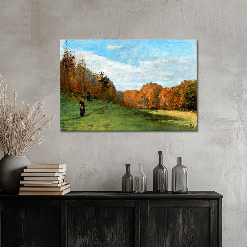 Holzsammler im Wald von Fontainebleau - Monet