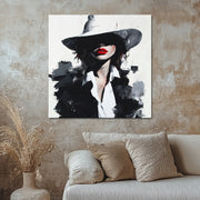 Kubistisches Porträt der Frau