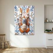 Lobster in Delfts blauw stijl II