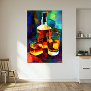 Whisky met glazen