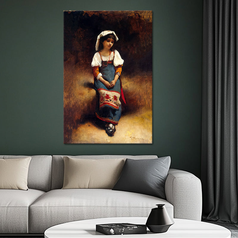 Italian girl - Leon Joseph Florentin