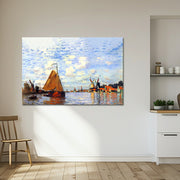 Die Zaan bei Zaandam - Monet