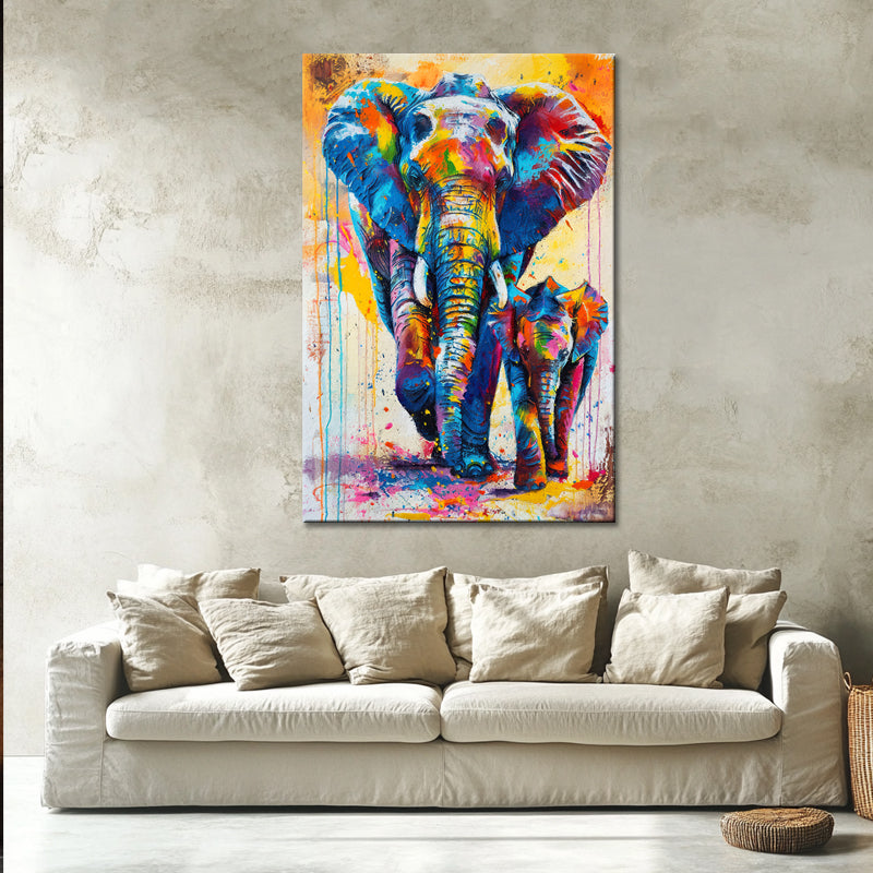 Elefant mit Kind