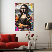 Mona Lisa schilderij mixed