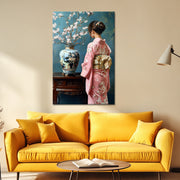 Die japanische Frau Kunst