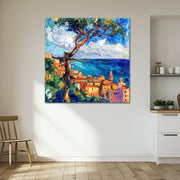 Landschap Art schilderij
