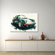 Porsche-Grün-Kunst