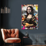 Mona Lisa schilderij mixed