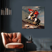 Napoleon beim Überschreiten der Alpen – Jacques-Louis David