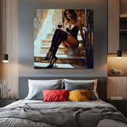 Mooie sexy vrouw