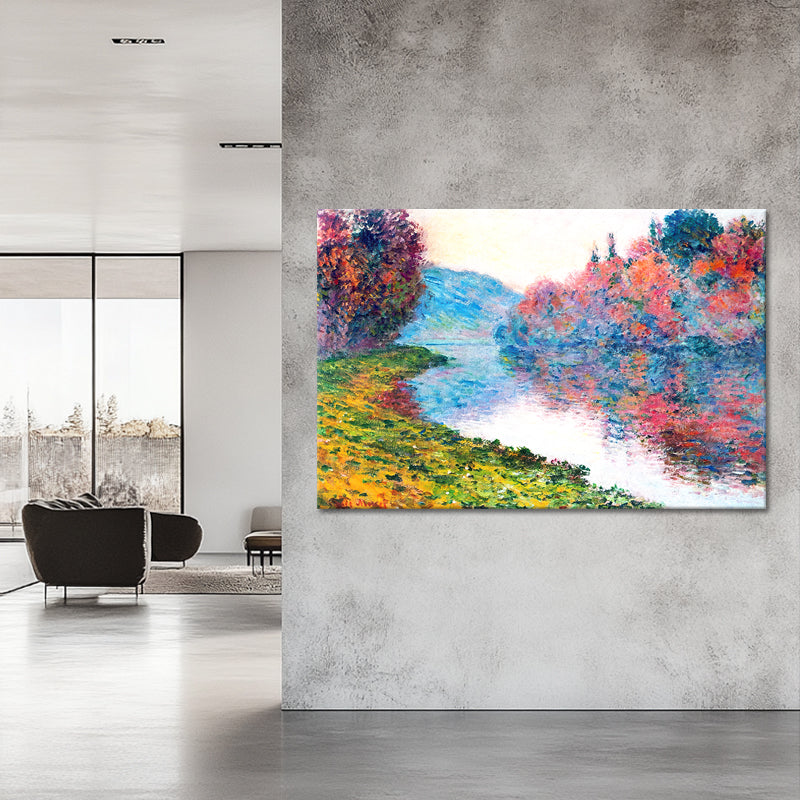 Seine-Ufer bei Jenfosse – Monet