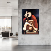 Frau im roten Sessel - Picasso