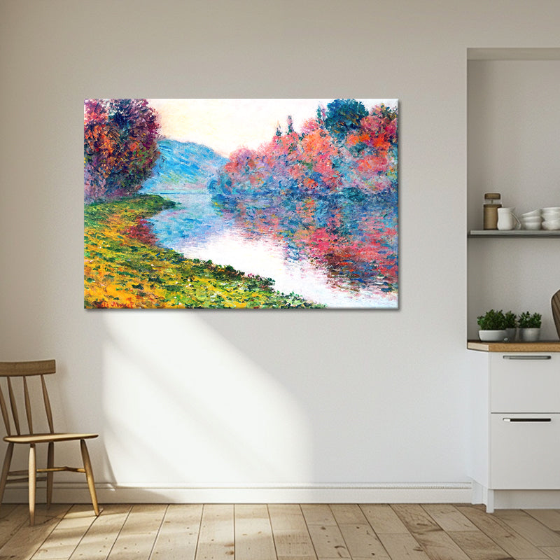 Seine-Ufer bei Jenfosse – Monet