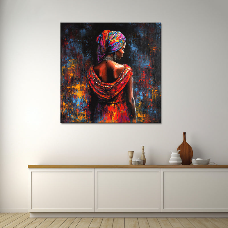 Afrikanische Frau mit Turban II