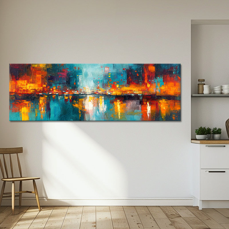 Abstrakte Panoramakunst