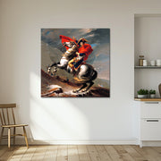 Napoleon beim Überschreiten der Alpen – Jacques-Louis David