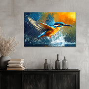 Gemälde Eisvogel II