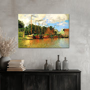 Boote bei Zaandam – Monet