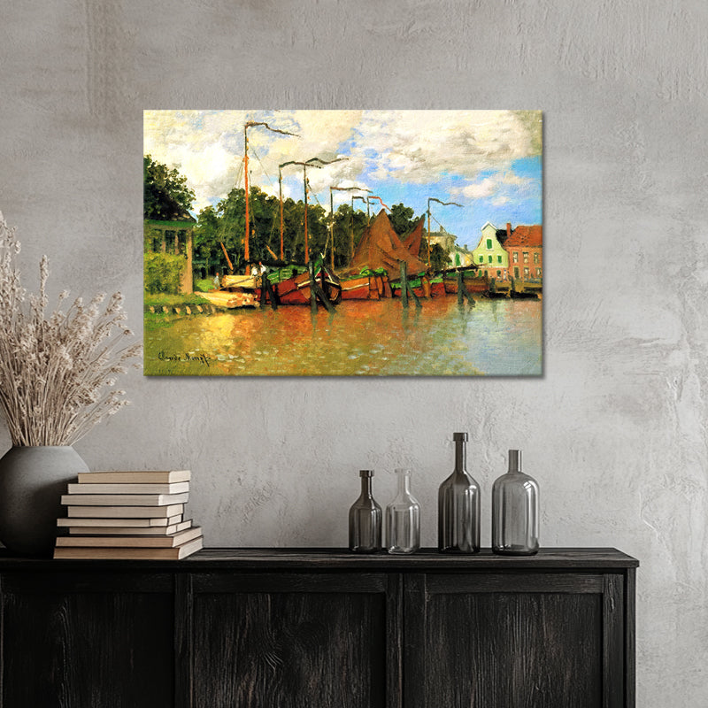 Boote bei Zaandam – Monet
