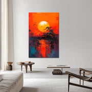 Sonnenuntergang in der Natur I