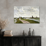 Windmühlen bei Zaandam – Monet