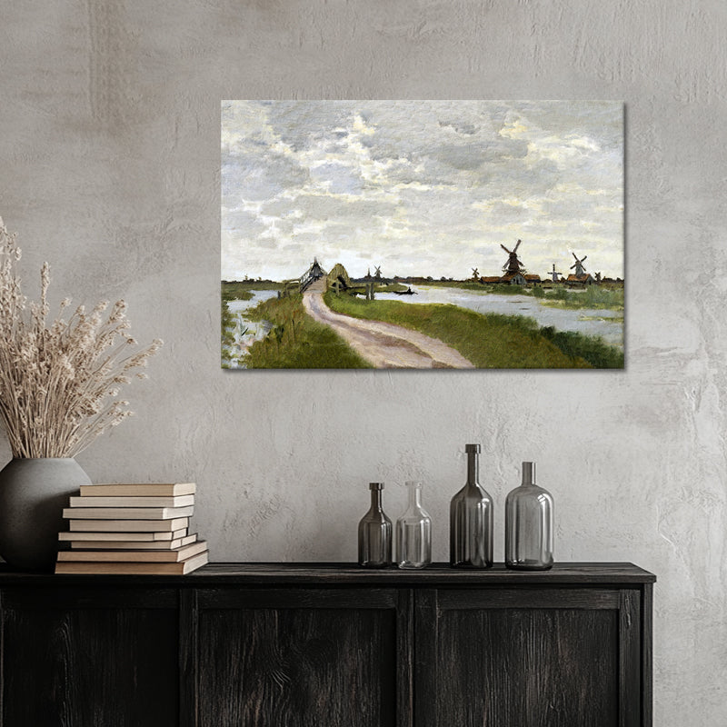 Windmühlen bei Zaandam – Monet