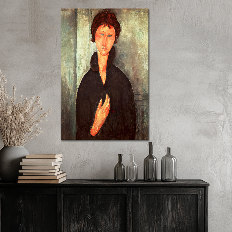 Femme aux yeux bleus - Amedeo Modigliani