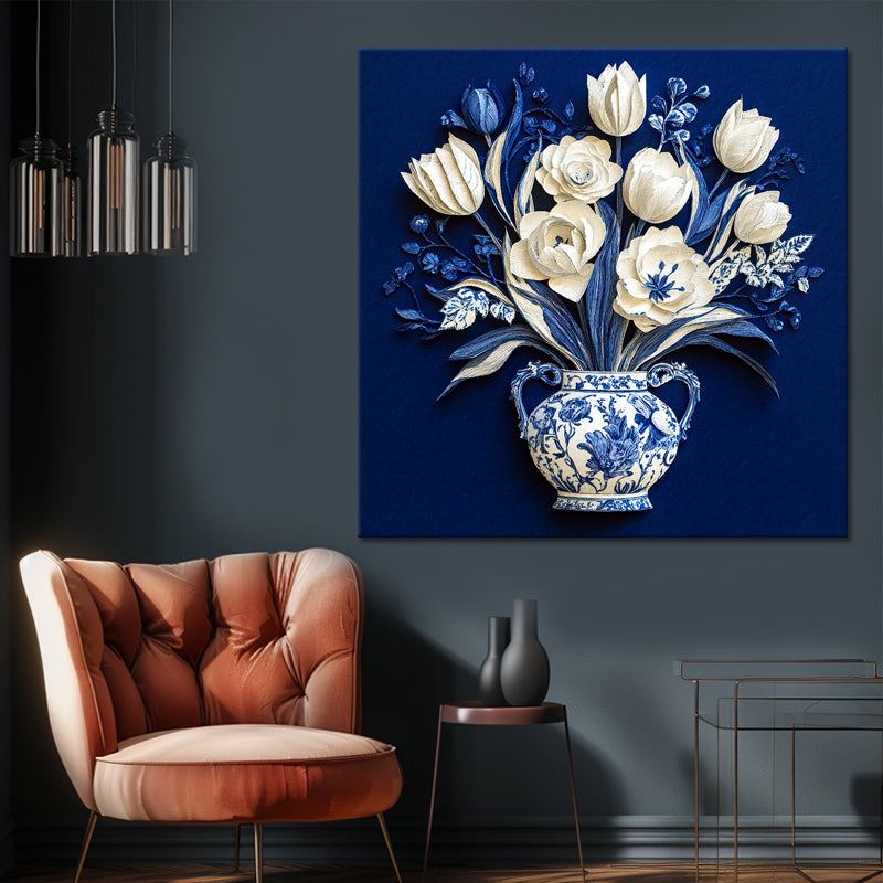 Die Delfter blaue Tulpen IV