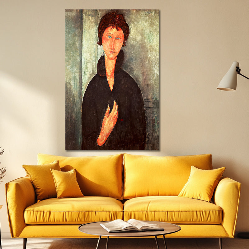 Femme aux yeux bleus - Amedeo Modigliani