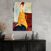 Jeanne Hébuterne im gelben Pullover – Amedeo Modigliani