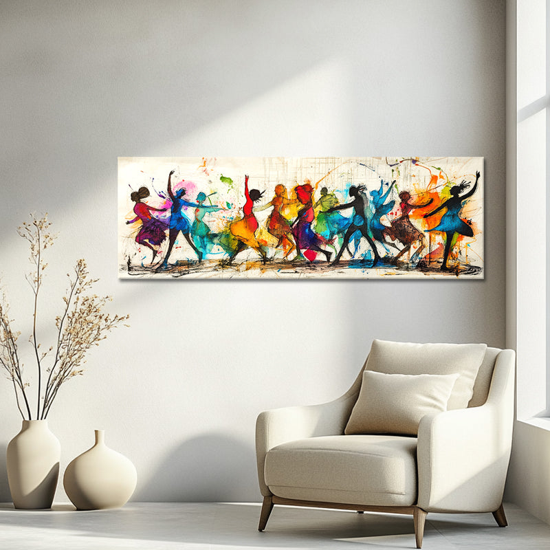 Schilderij danseressen