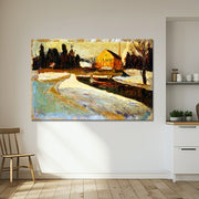 Schwabing, Wintersonne - Kandinsky