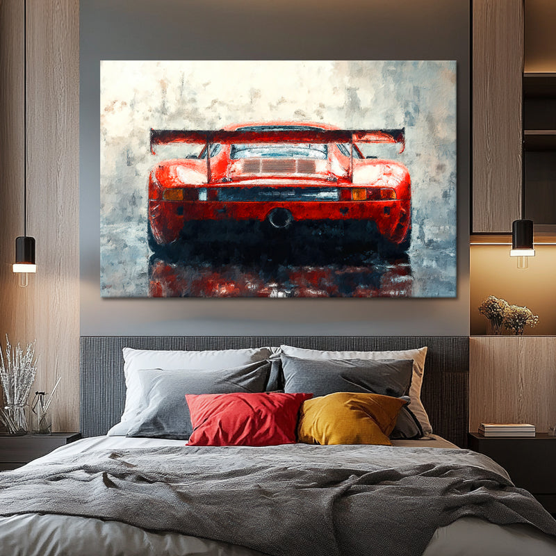 Roter Porsche 956