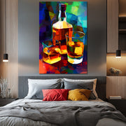 Whisky met glazen