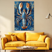 Hummer im Delfter-Blau-Stil IV