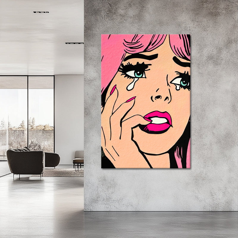 Weinende Frau II - Roy Lichtenstein