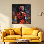 Afrikanische Frau mit Turban II