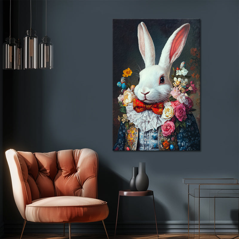 Konijn schilderij