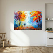 Wandelen schilderij