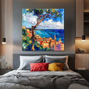 Landschap Art schilderij