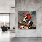 Napoleon beim Überschreiten der Alpen – Jacques-Louis David